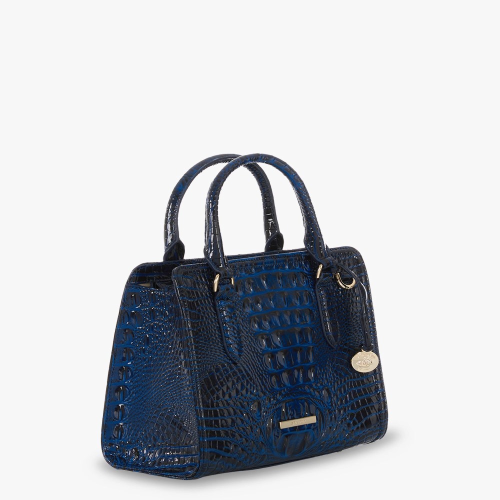 Brahmin Cami Leather Satchel - Anchor