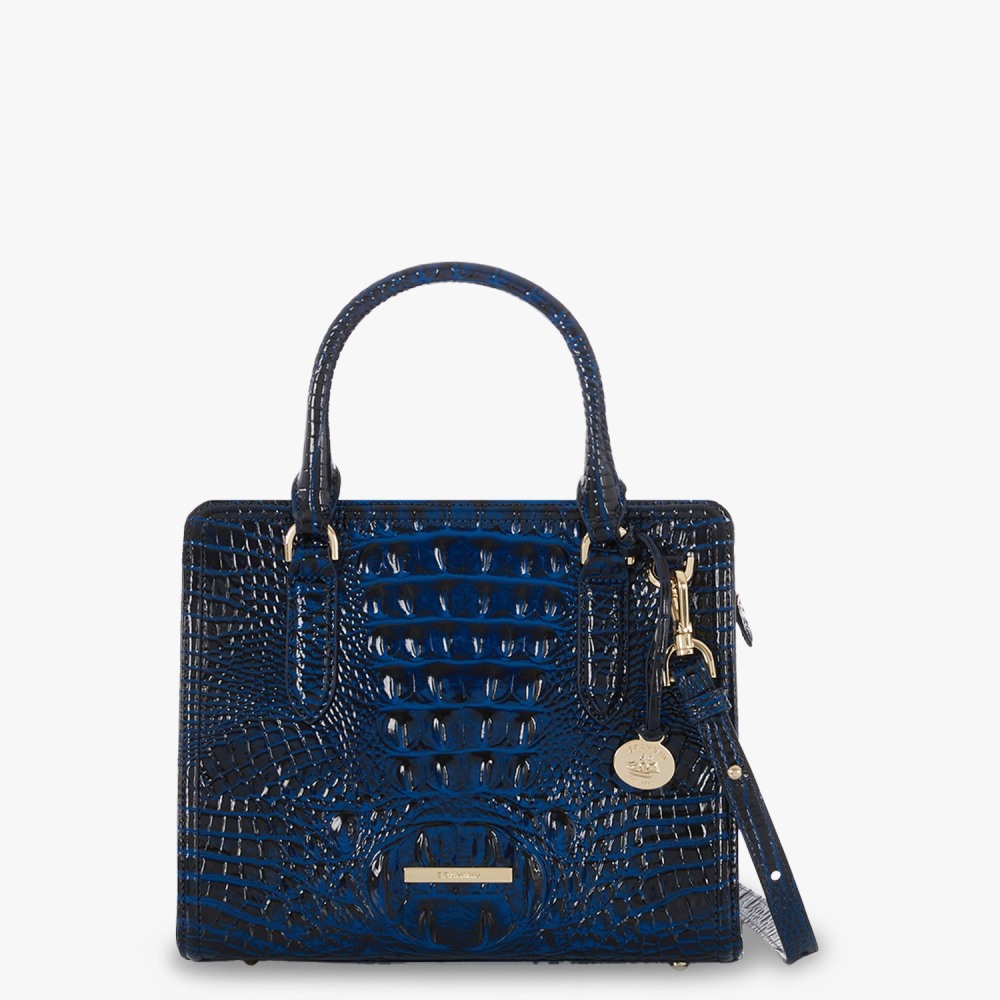 Brahmin Cami Leather Satchel - Anchor