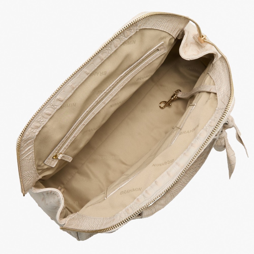 Brahmin Audrey Rose - Ivory Keepsake