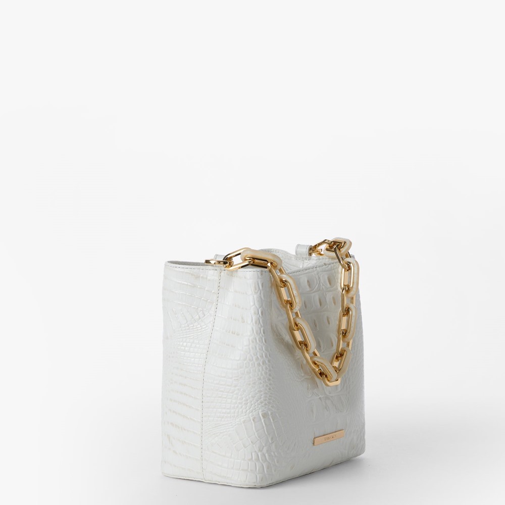 Brahmin Mod Mini Amelia - Sea Salt White Melbourne