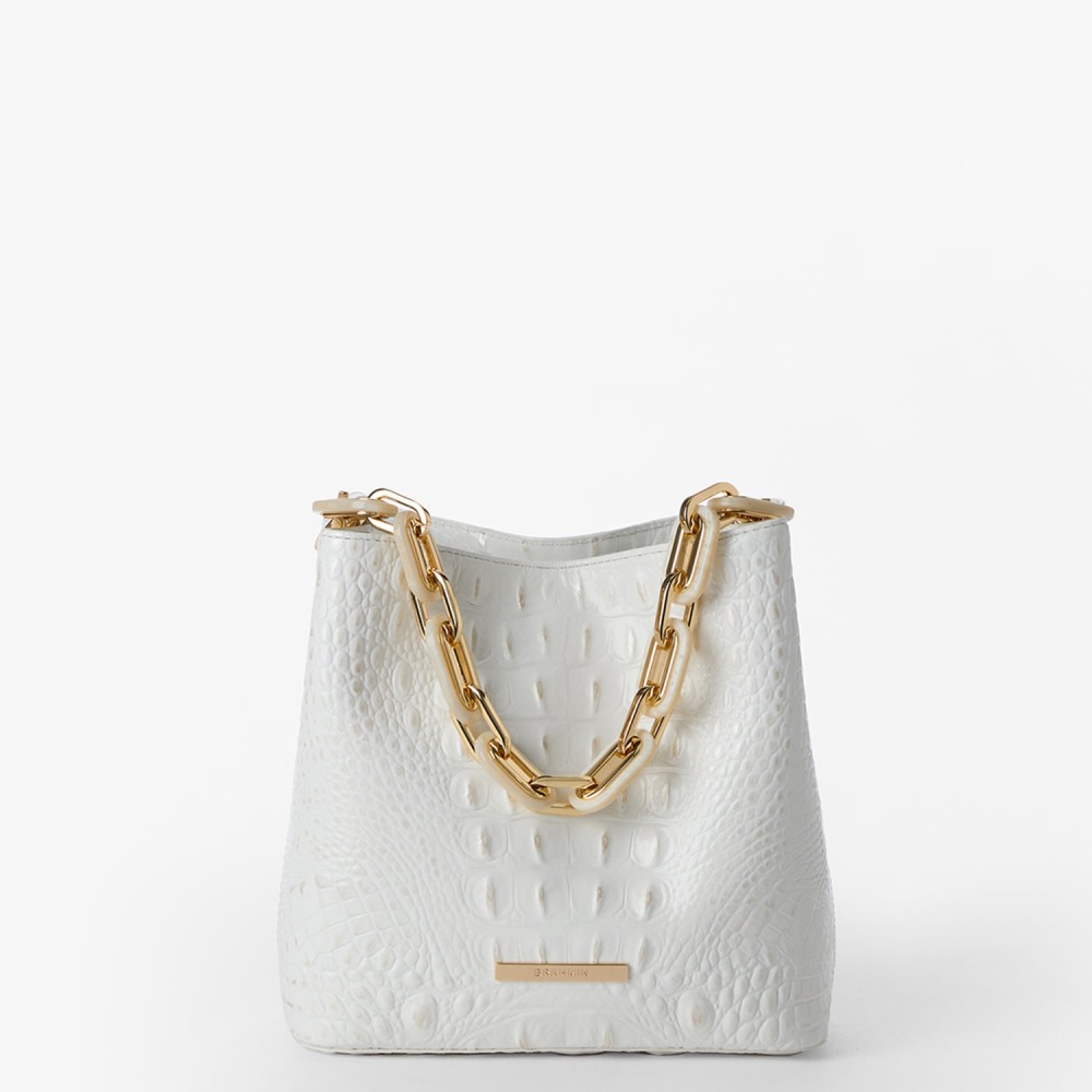 Brahmin Mod Mini Amelia - Sea Salt White Melbourne