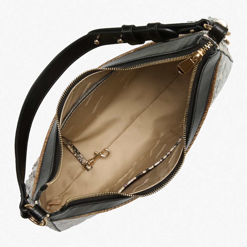 Brahmin Tabitha Leather Shoulder Bag - Multi Pellham