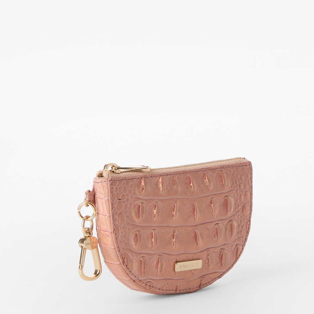 Brahmin Britt Leather Coin Purse - Rose Gold Melbourne