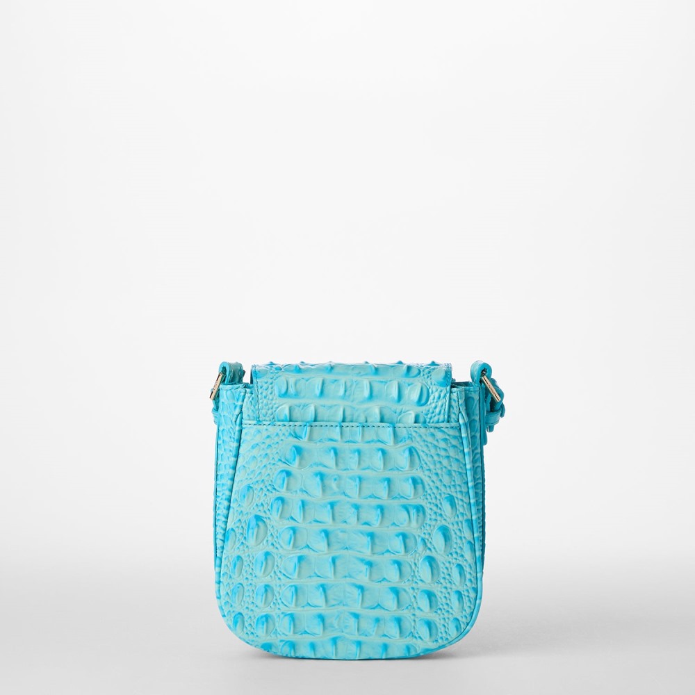 Brahmin Everlee Crossbody - Tropic Blue