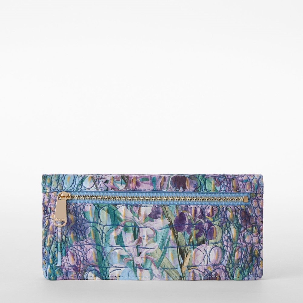 Brahmin Adelle Leather Wallet - Multi Morning Dew