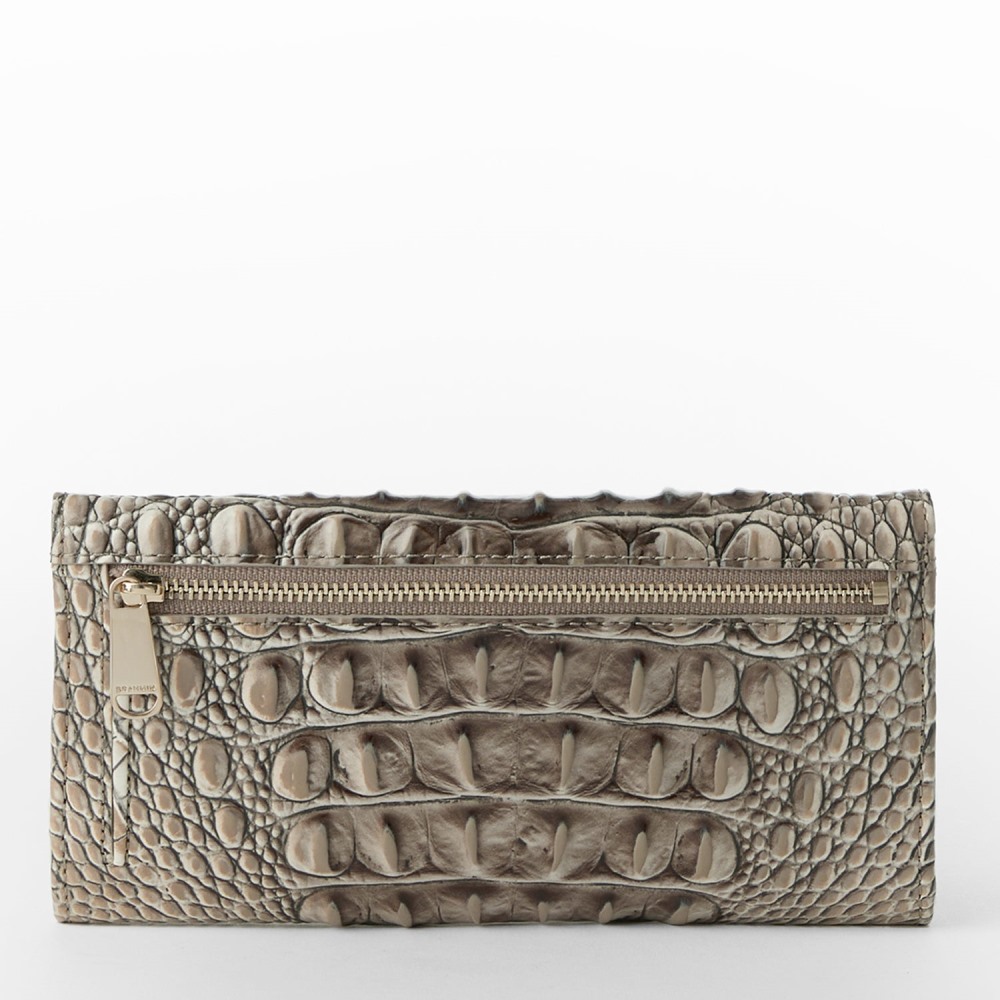 Brahmin Cordelia Leather Wallet - Timeless Taupe Ombre Melbourne