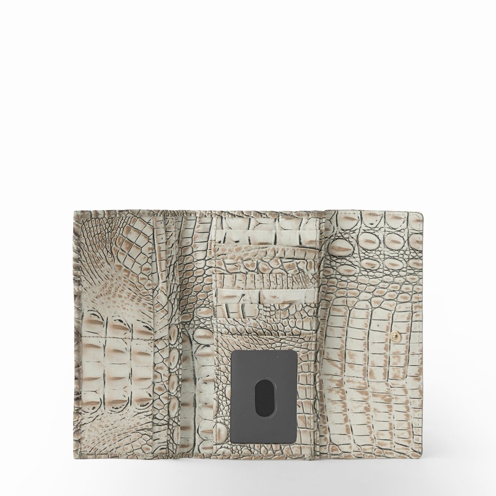 Brahmin Cordelia Leather Wallet - Timeless Taupe Ombre Melbourne