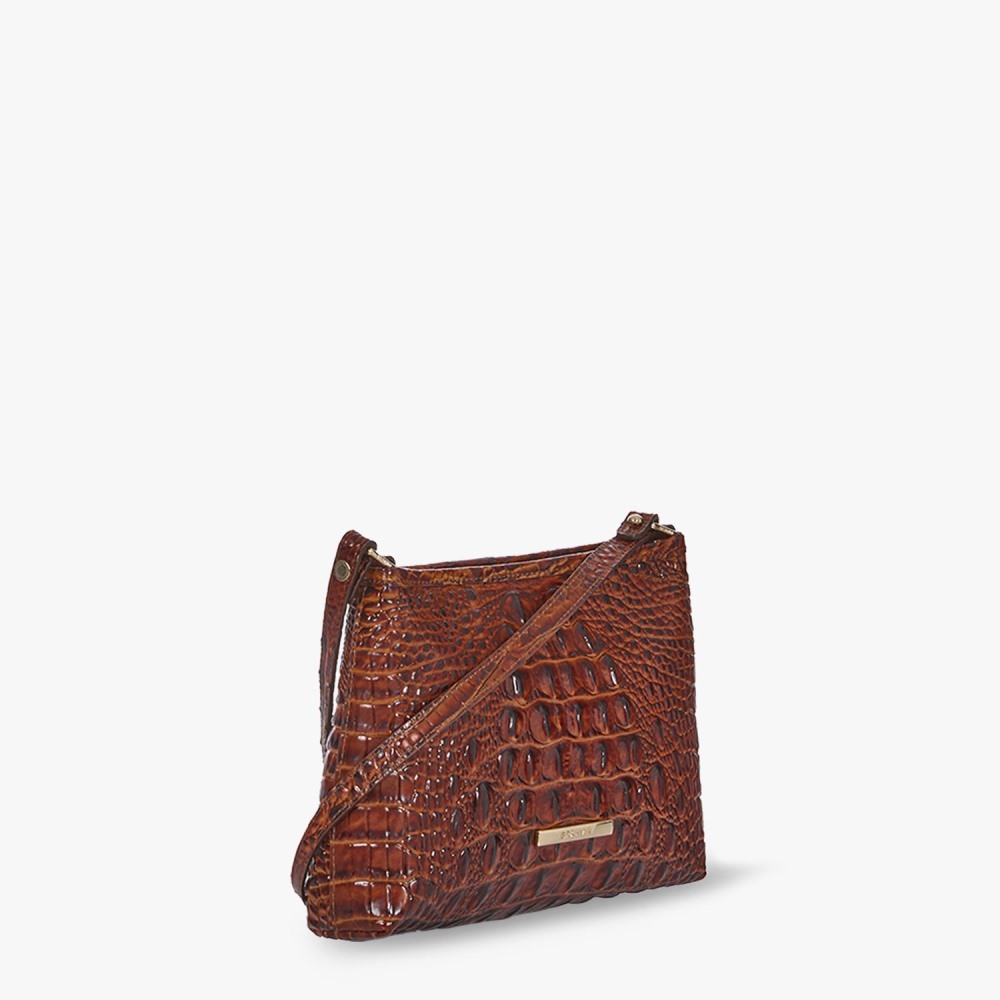 Brahmin Lorelei Leather Shoulder Bag - Pecan Melbourne