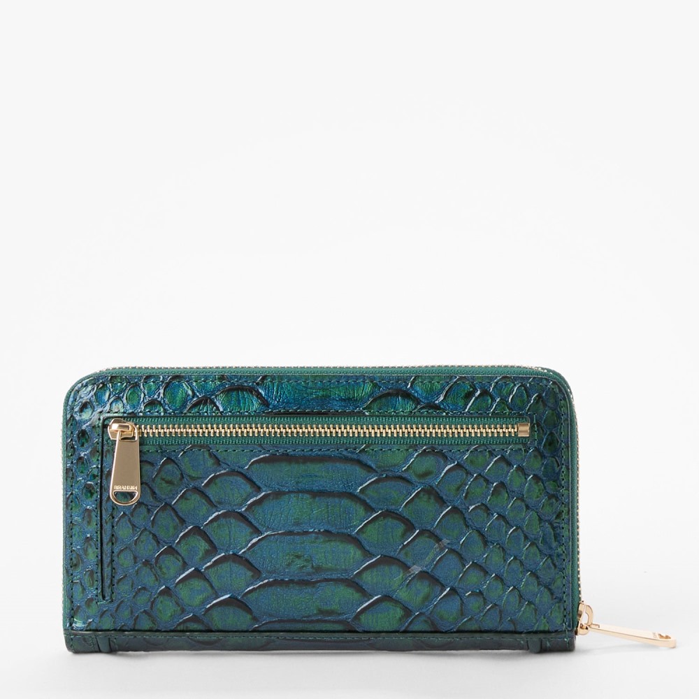 Brahmin Suri Leather Wallet - Evergreen Kalopsia