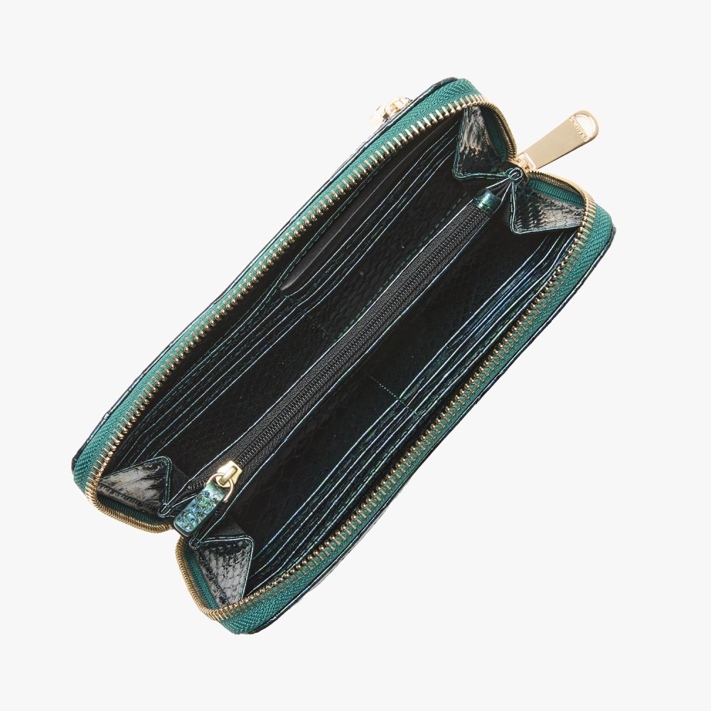 Brahmin Suri Leather Wallet - Evergreen Kalopsia