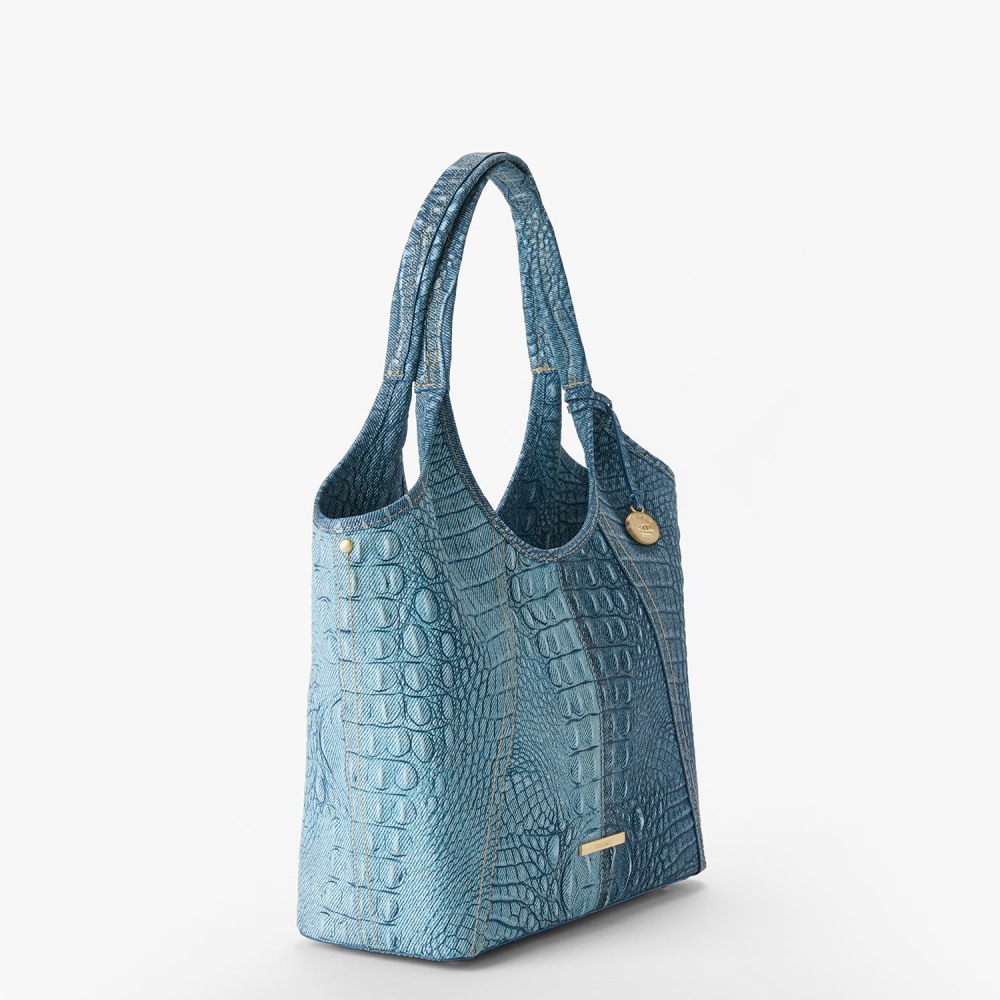 Brahmin Melora - Denim Secour