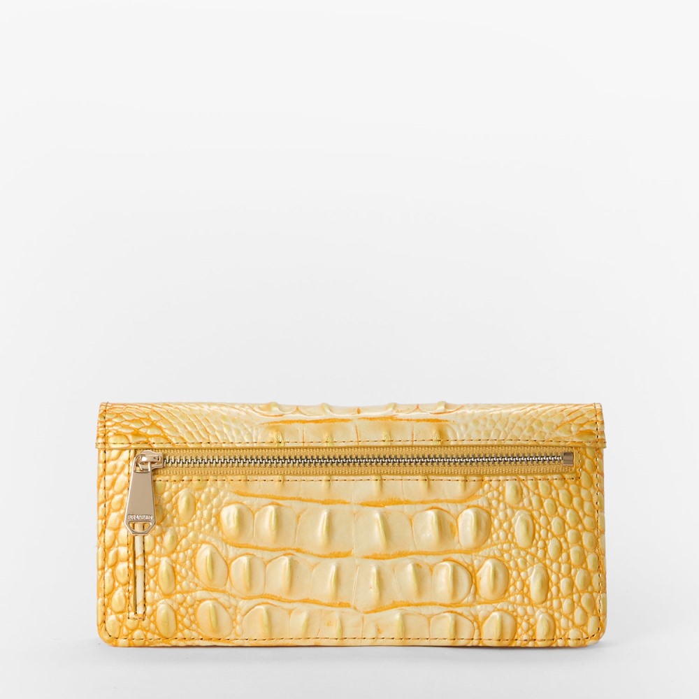 Brahmin Ady Leather Wallet - Lemon Drop Melbourne