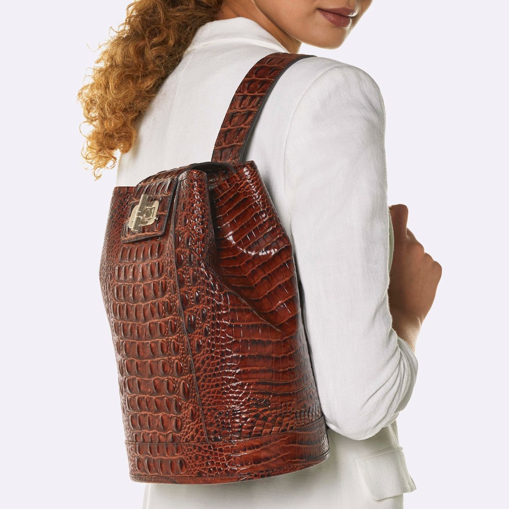 Brahmin Maddie Leather Sling-Back Bag - Anchor Melbourne