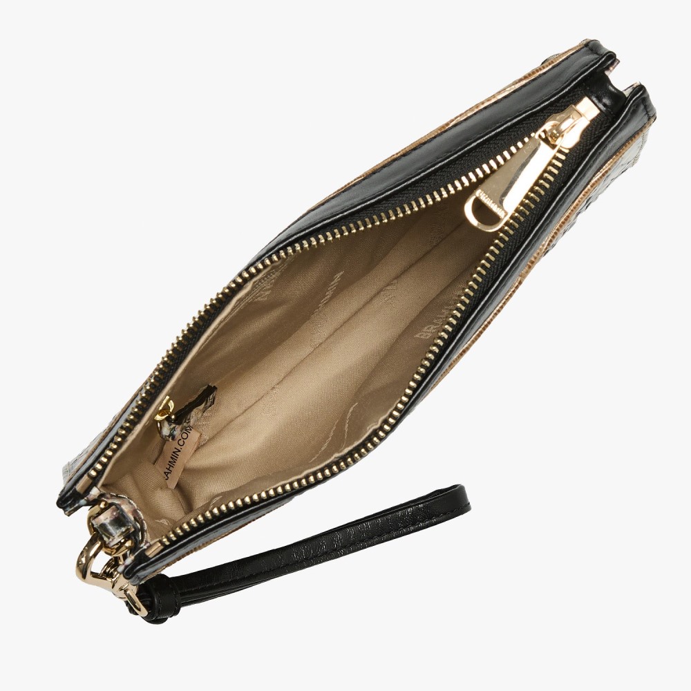 Brahmin Daisy Leather Wristlet - Multi Pellham