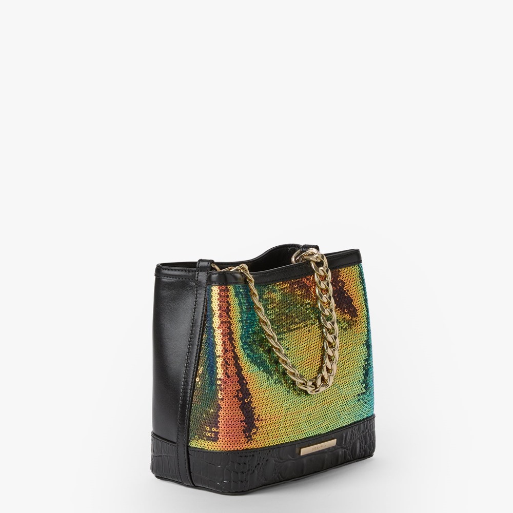 Brahmin Mod Mini Amelia Leather Crossbody - Multi Shimerda