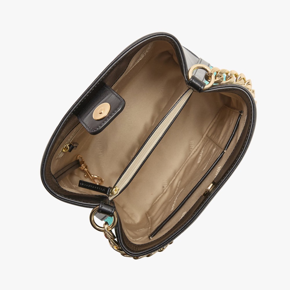 Brahmin Mod Mini Amelia Leather Crossbody - Multi Shimerda