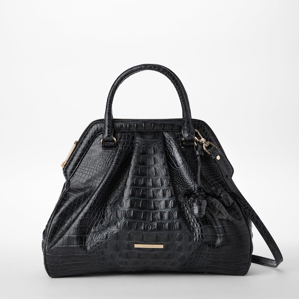 Brahmin Audrey Rose - Black Keepsake