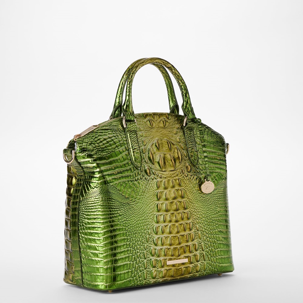 Brahmin Large Duxbury Satchel - Cacti Green Melbourne