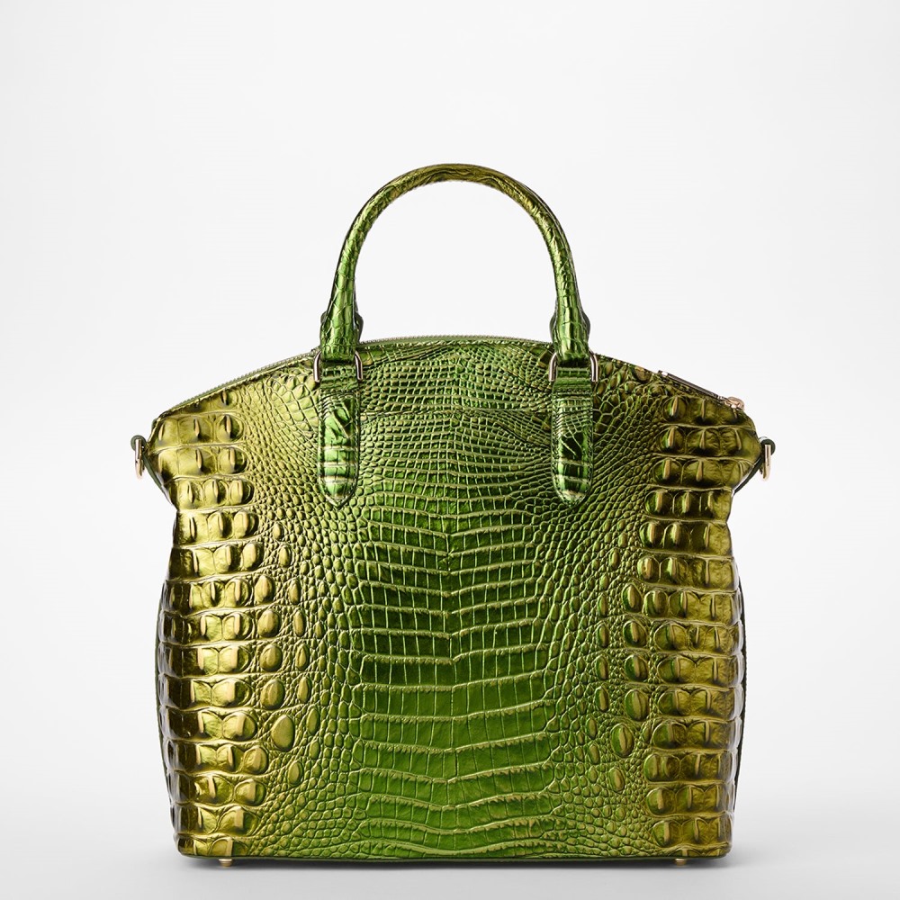 Brahmin Large Duxbury Satchel - Cacti Green Melbourne