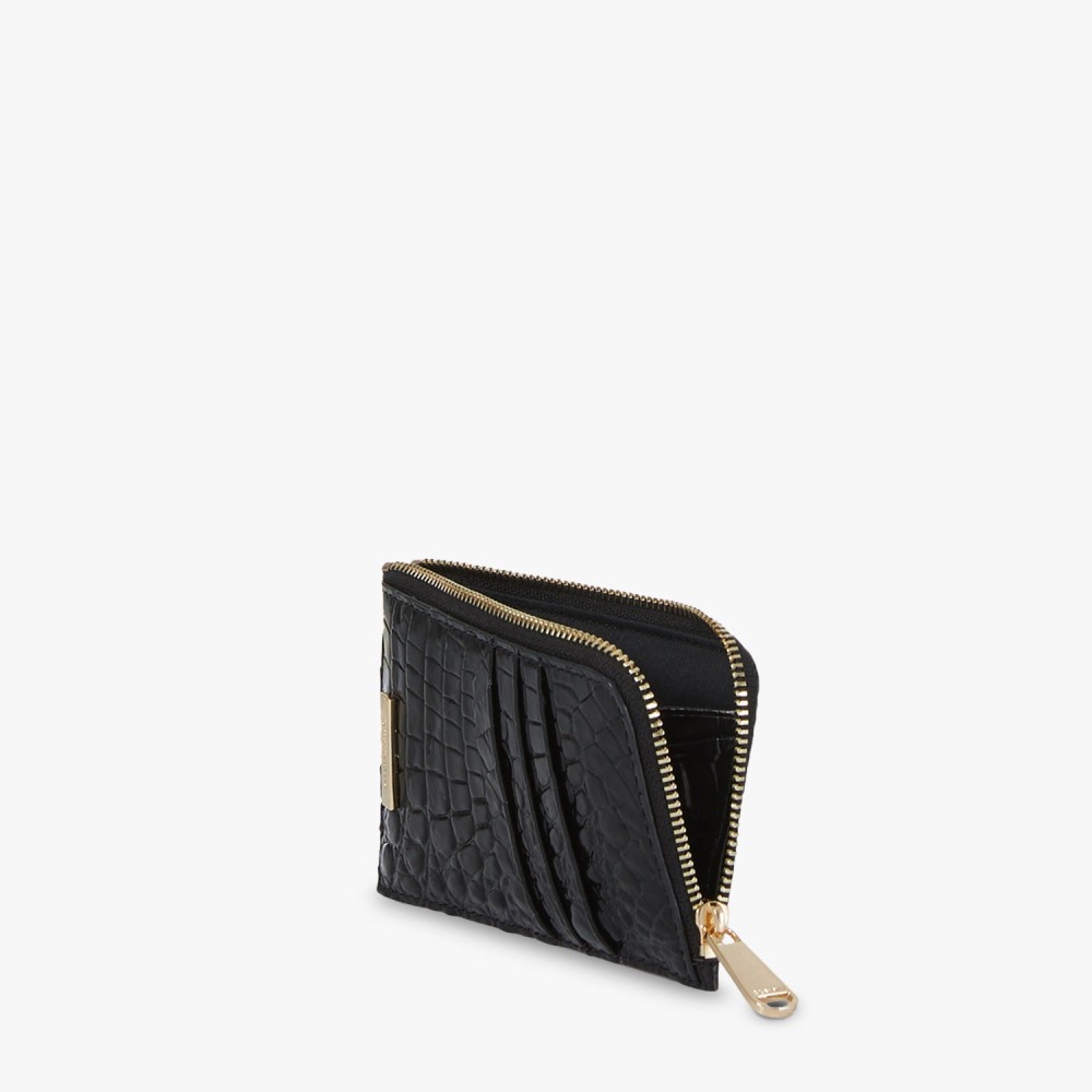 Brahmin Lennon Leather Wallet - Black Melbourne
