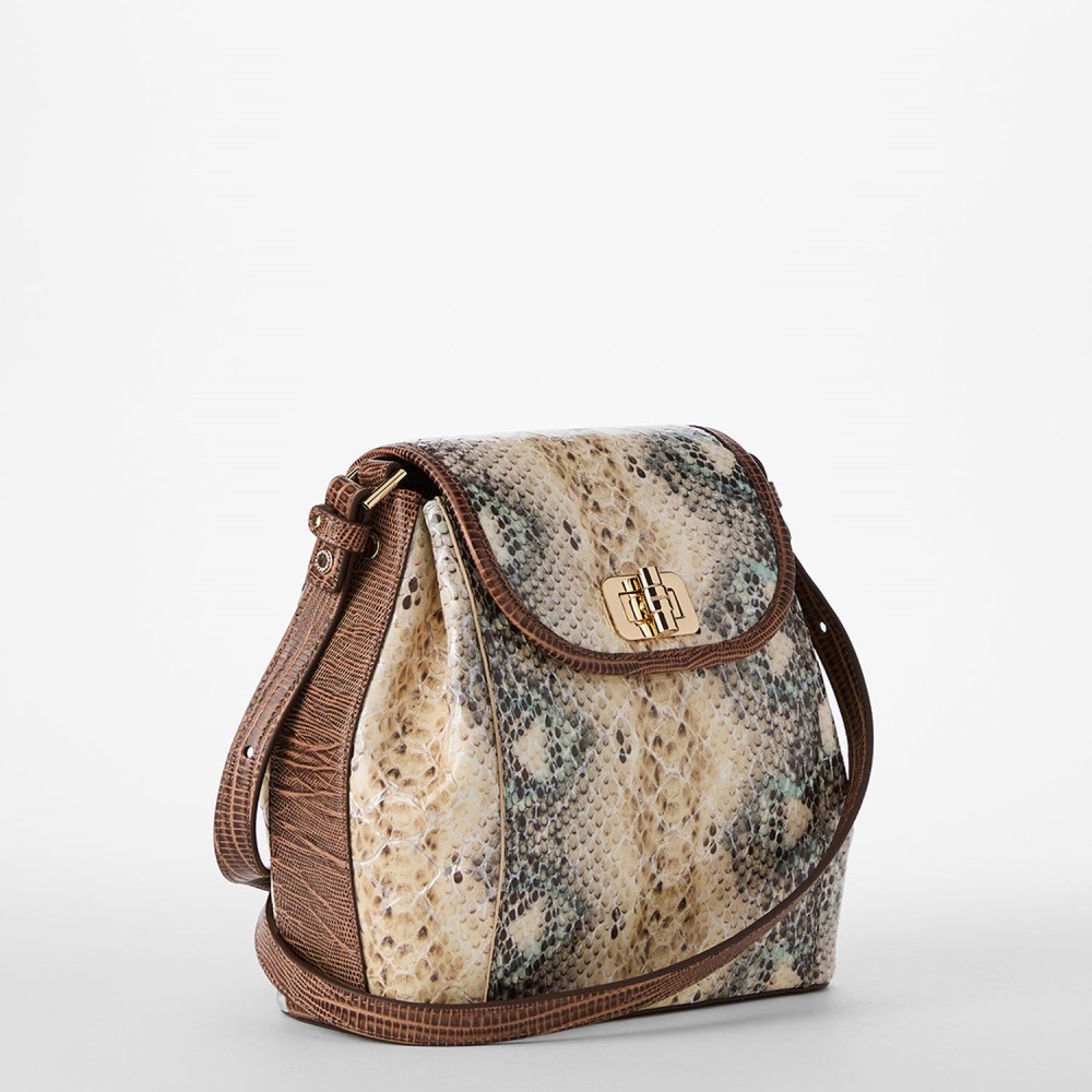 Brahmin Margo Leather Crossbody - Multi Eirwen