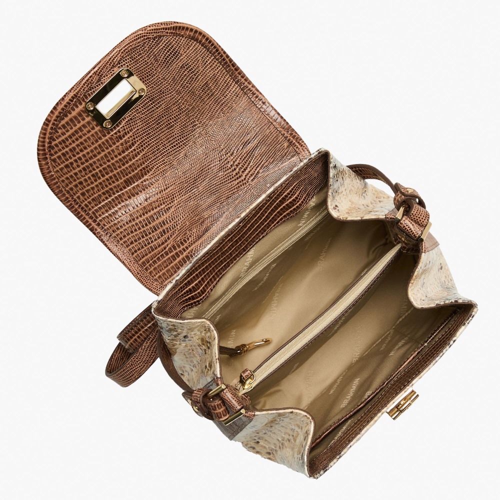 Brahmin Margo Leather Crossbody - Multi Eirwen