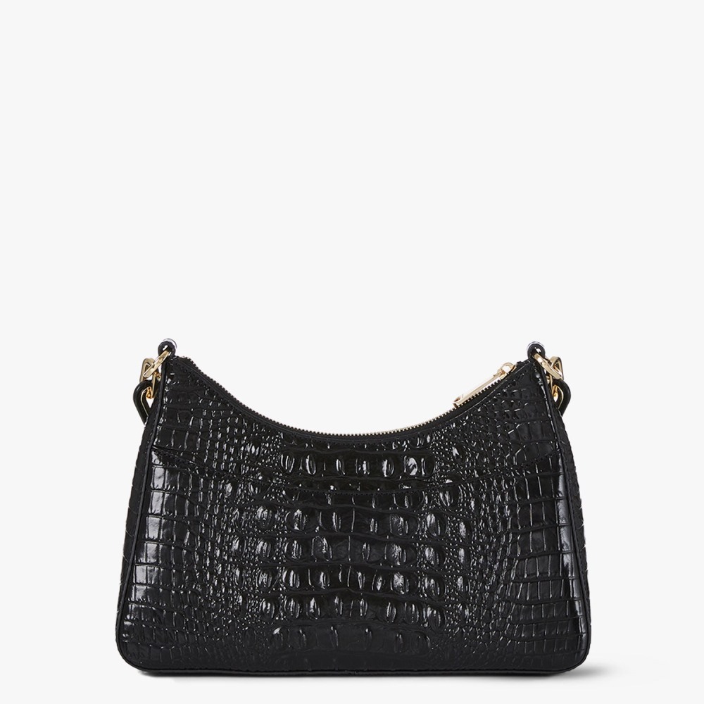 Brahmin Mod Esme Leather Shoulder Bag - Black Melbourne