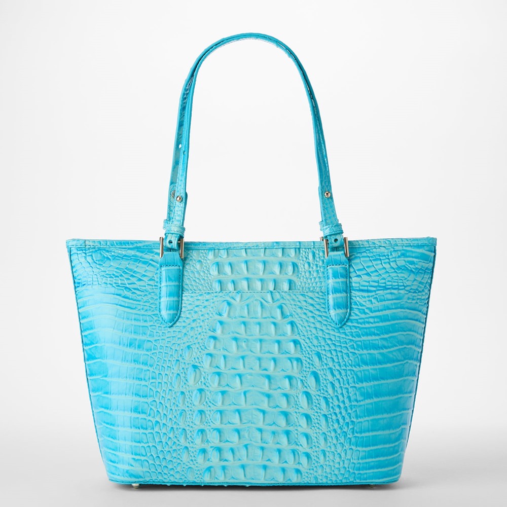 Brahmin Medium Asher - Tropic Blue Melbourne
