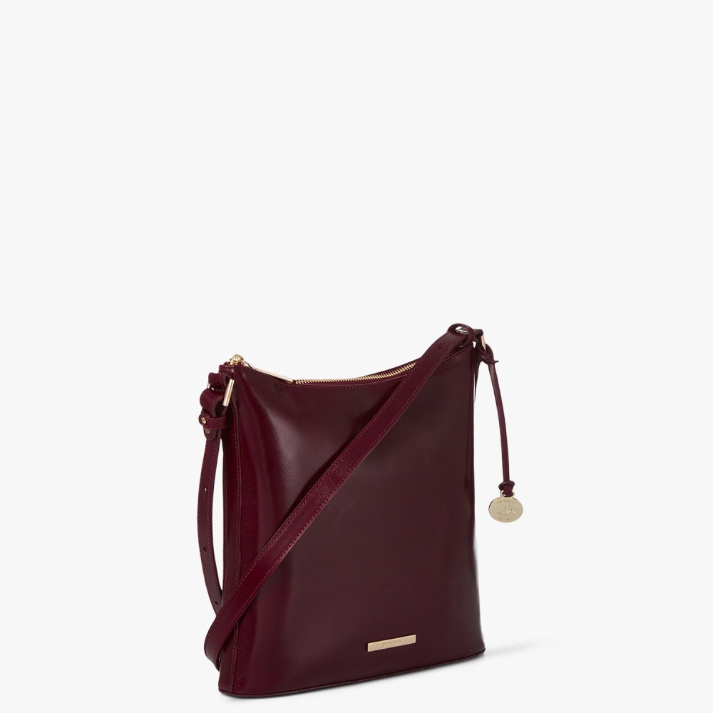 Brahmin Katie Leather Crossbody - Tart Topsail