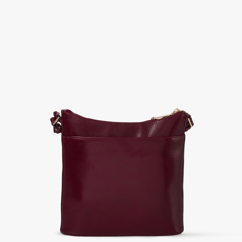 Brahmin Katie Leather Crossbody - Tart Topsail