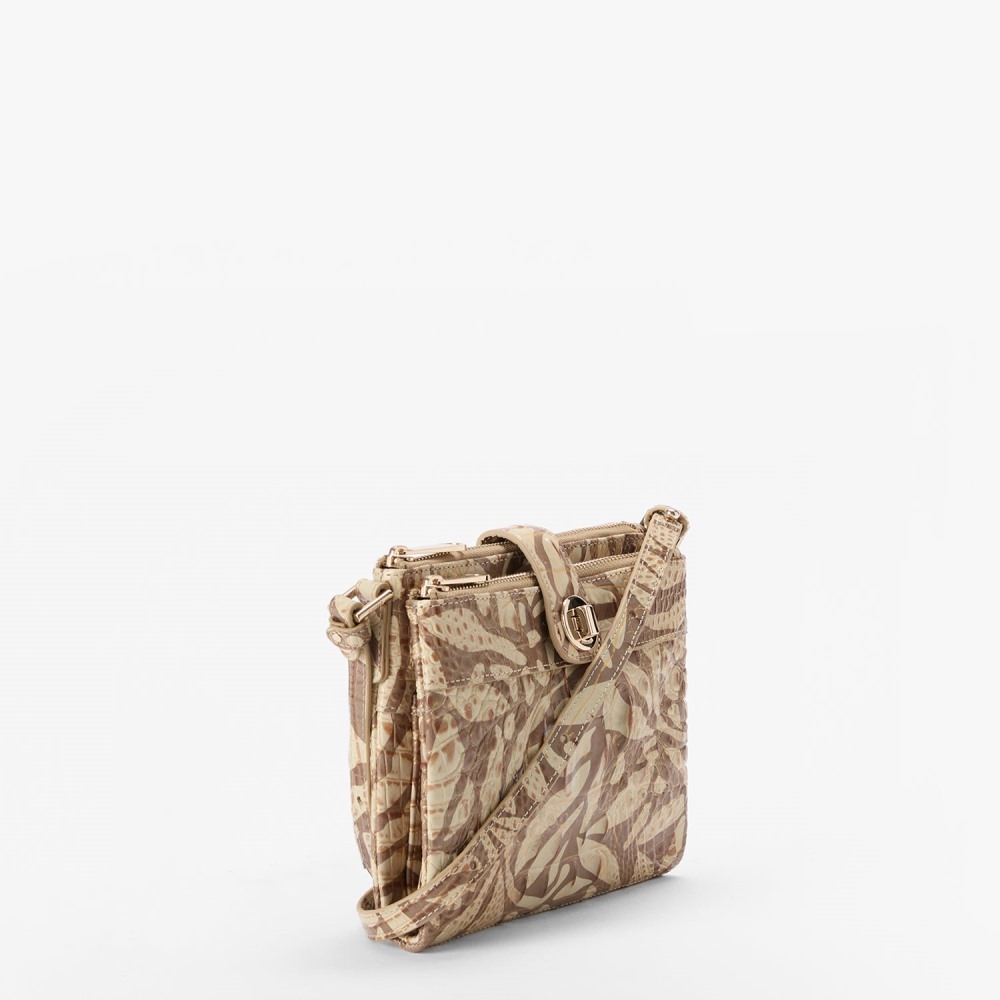 Brahmin Mina Leather Crossbody - Stepping Stone Melbourne
