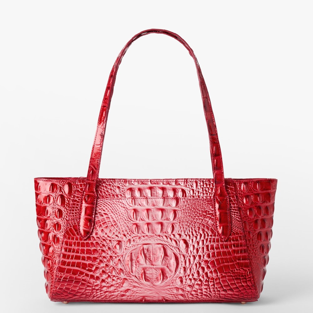 Brahmin Tonya Leather Satchel - Embrace Ombre Melbourne