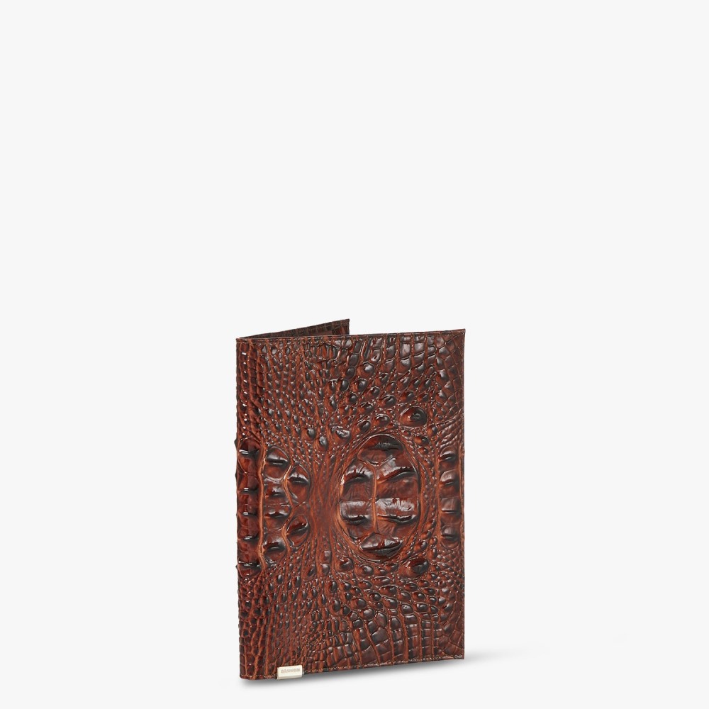 Brahmin Leather Journal - Pecan Melbourne