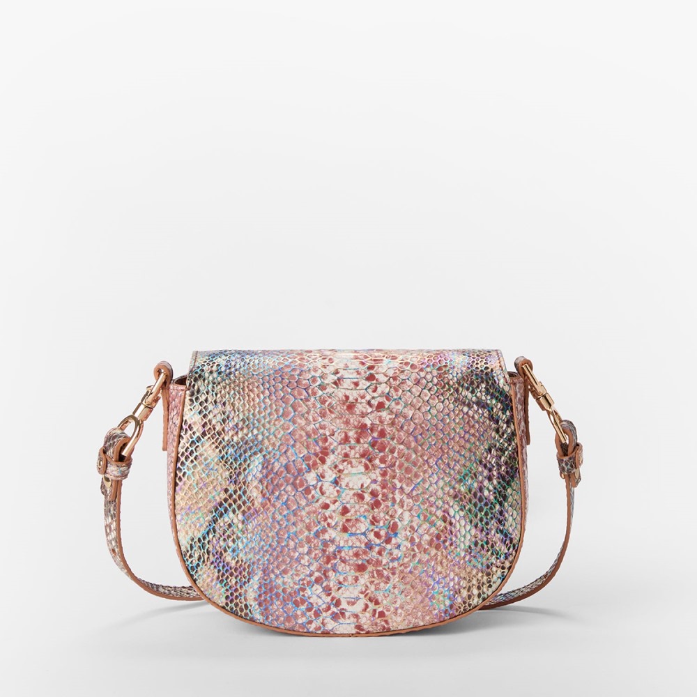 Brahmin Briar Leather Crossbody - Multi Skyterra