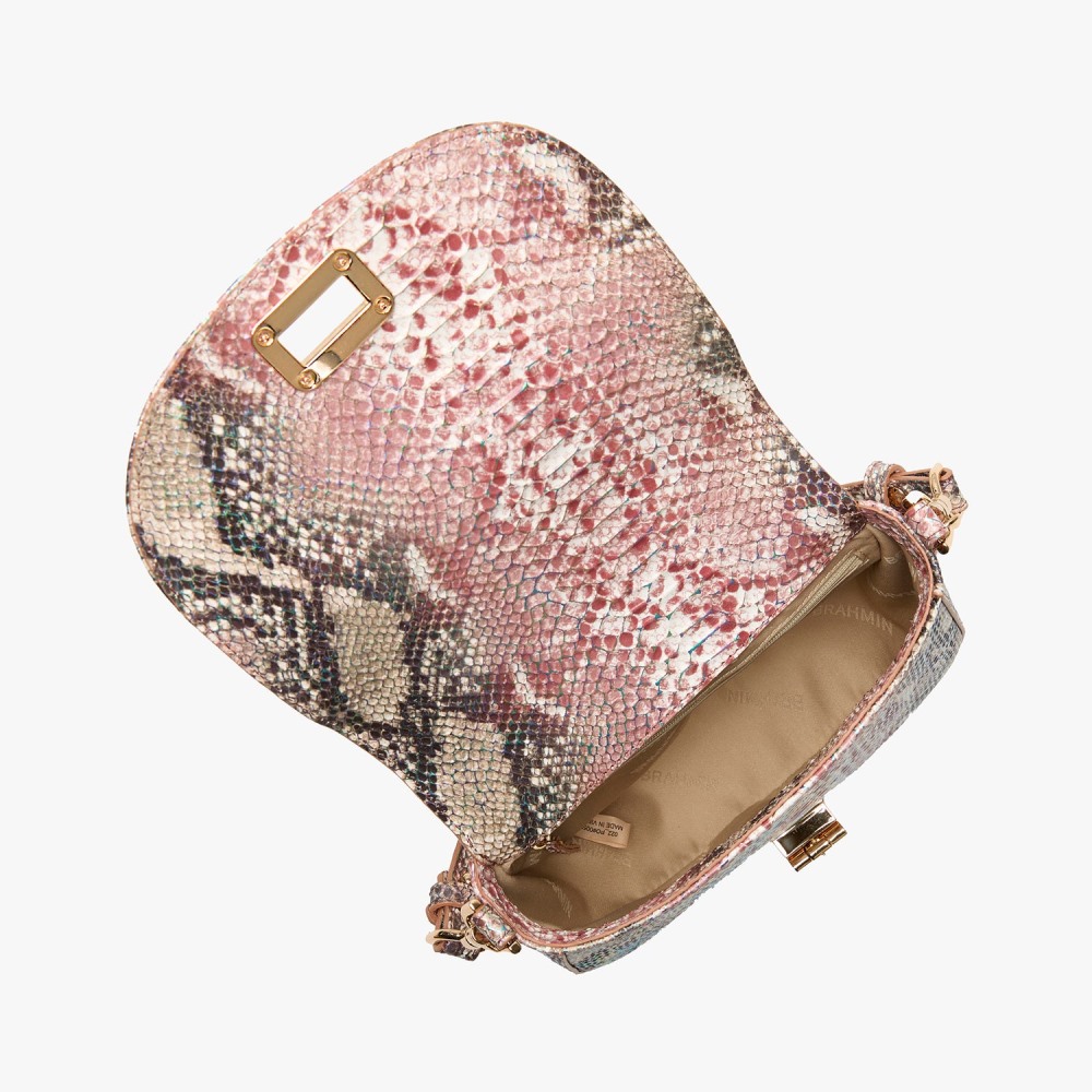 Brahmin Briar Leather Crossbody - Multi Skyterra