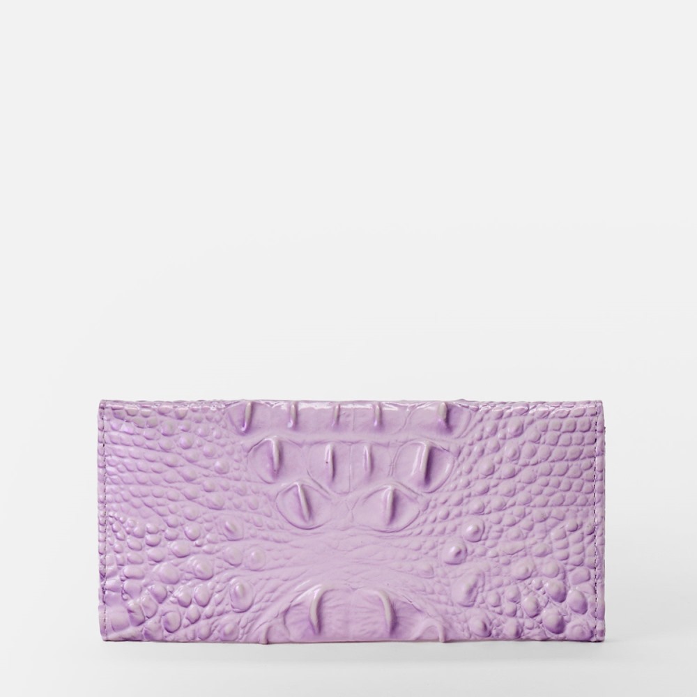 Brahmin Veronica Leather Wallet - Gentle Lavender Melbourne
