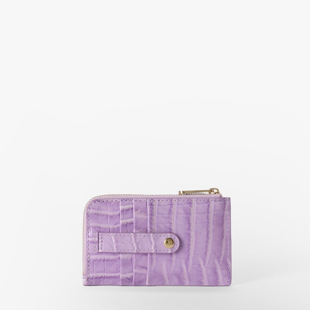 Brahmin Lennon Leather Wallet - Gentle Lavender Melbourne