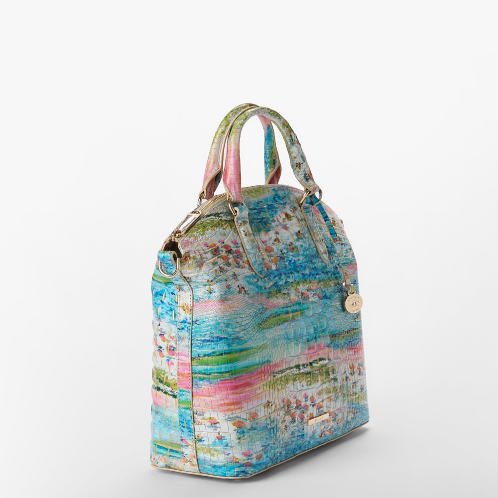 Brahmin Large Duxbury Satchel - Staycation Melbourne DI