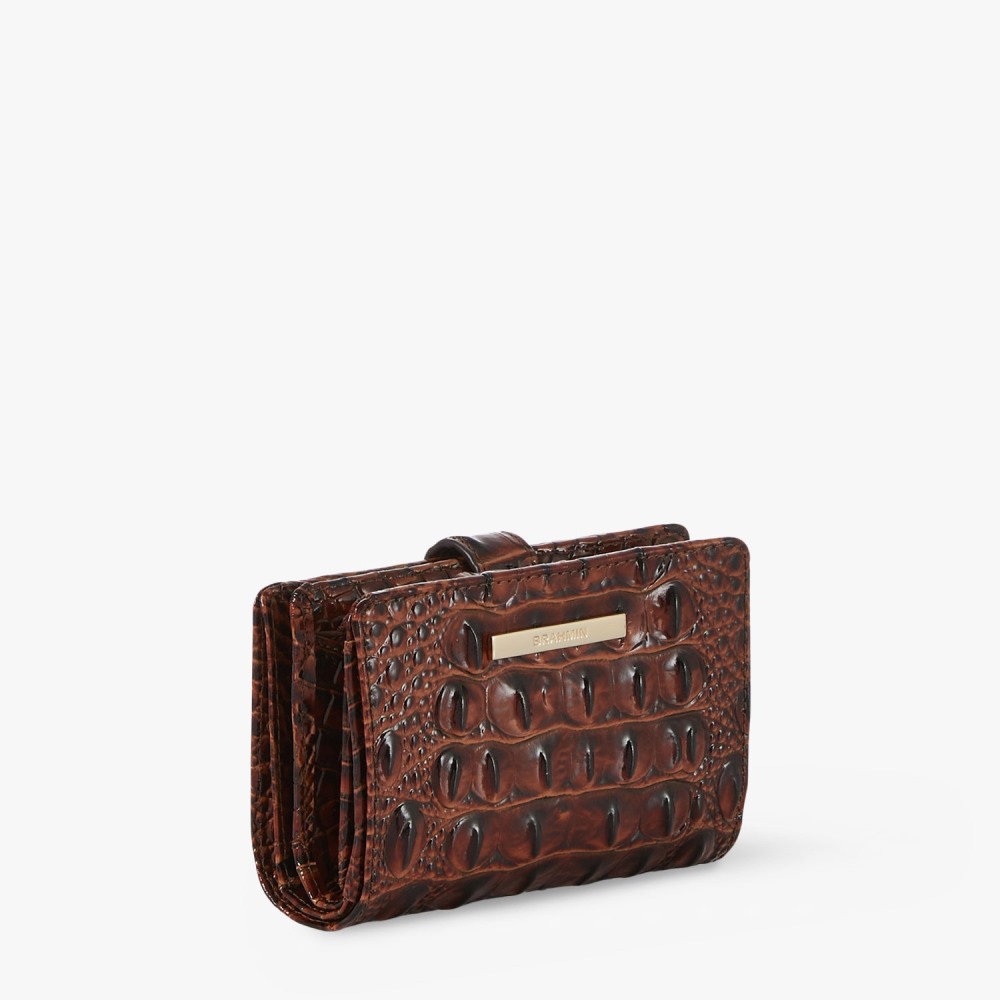 Brahmin Hannah Leather Wallet - Pecan Melbourne