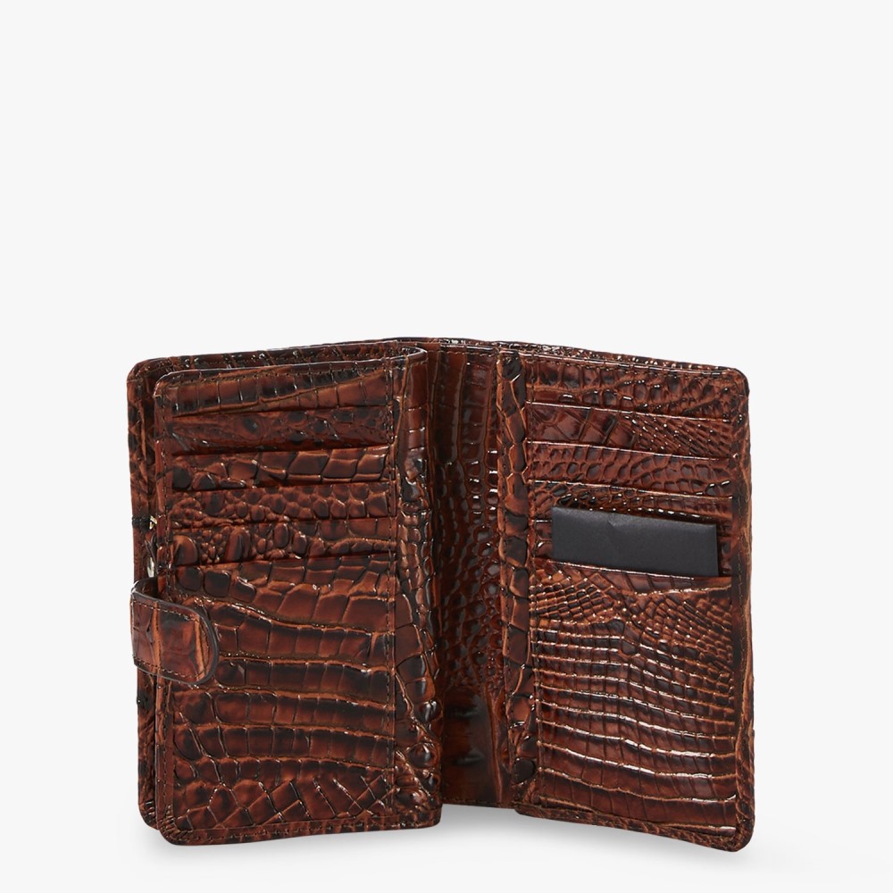 Brahmin Hannah Leather Wallet - Pecan Melbourne