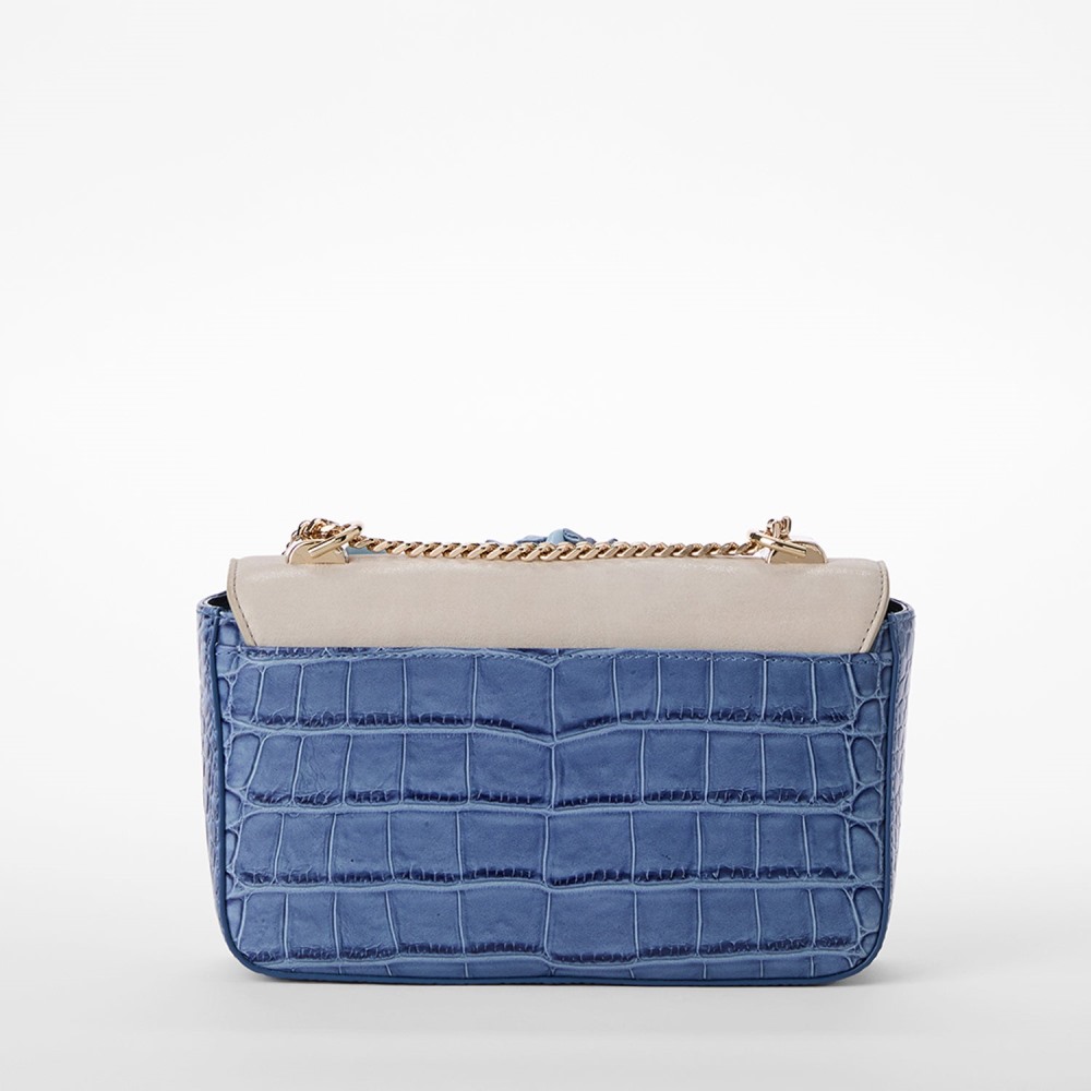 Brahmin Rosa - Bellbottom Blue Fleur