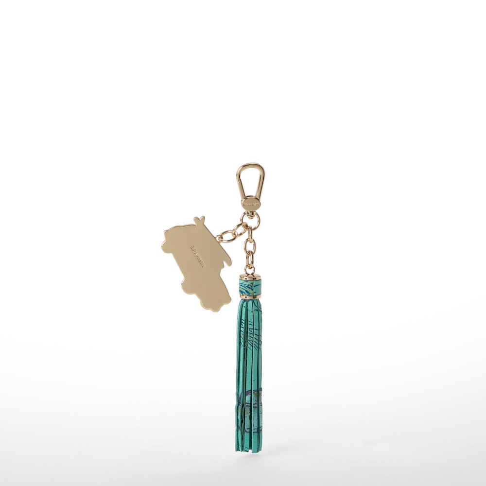 Brahmin Copa Car Tassel - Tropic Blue Copa Cabana
