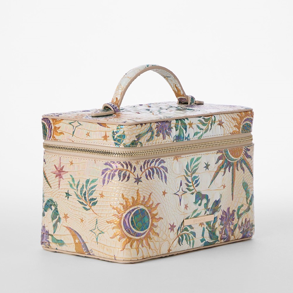 Brahmin Charmaine Leather Makeup Case - Vitality Melbourne