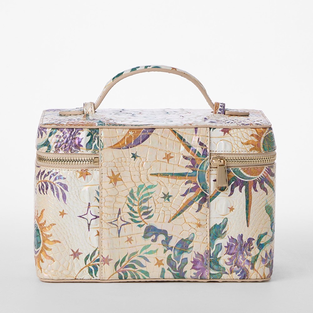 Brahmin Charmaine Leather Makeup Case - Vitality Melbourne