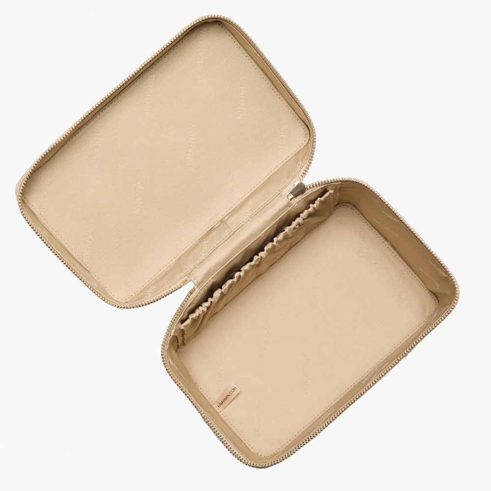 Brahmin Charmaine Leather Makeup Case - Vitality Melbourne
