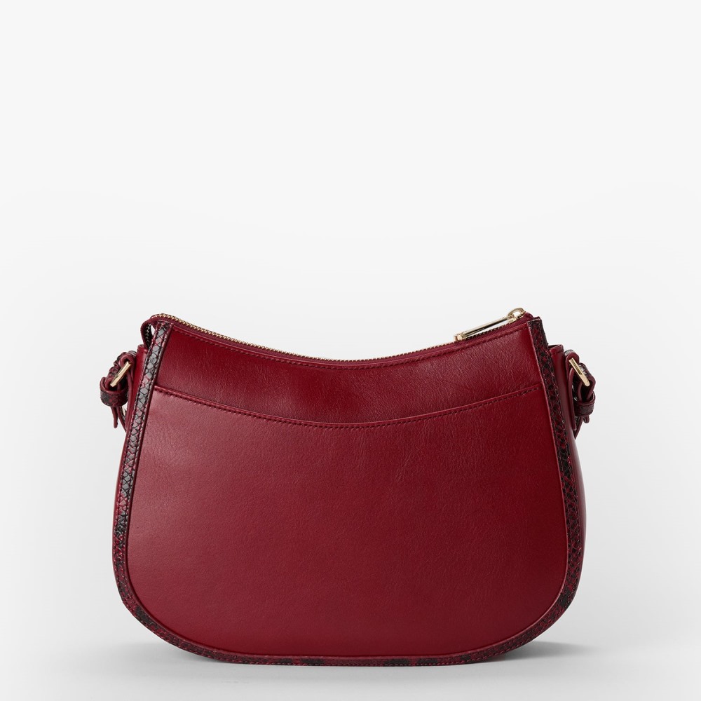 Brahmin Shayna Leather Crossbody - Embrace Dietrich