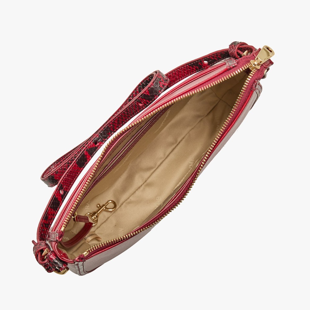 Brahmin Shayna Leather Crossbody - Embrace Dietrich