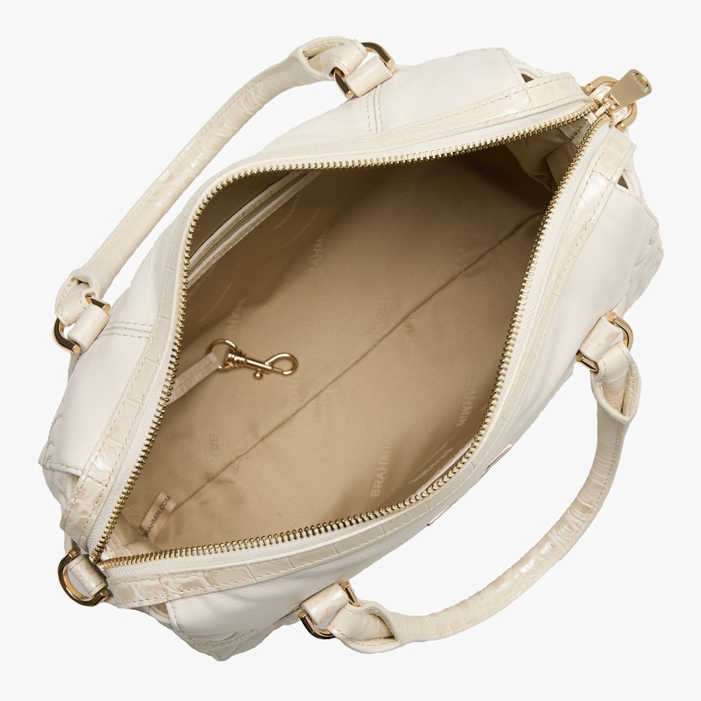 Brahmin Micaela - Sea Salt White Kew