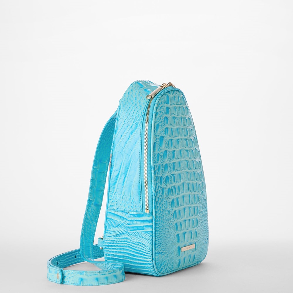 Brahmin Jordan Backpack - Tropic Blue Melbourne