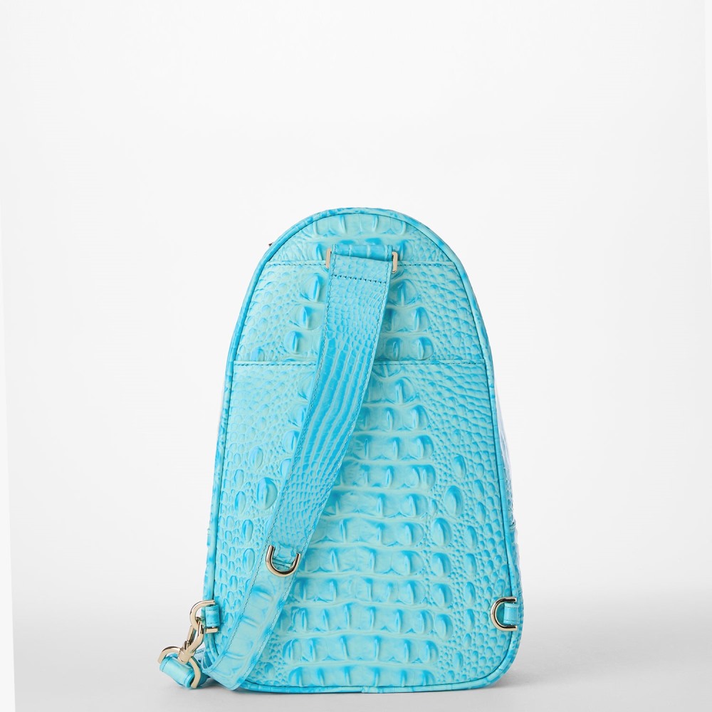 Brahmin Jordan Backpack - Tropic Blue Melbourne